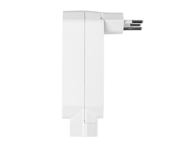 STEFFEN Manta Mehrfachadapter 4xT13 (1x unten)