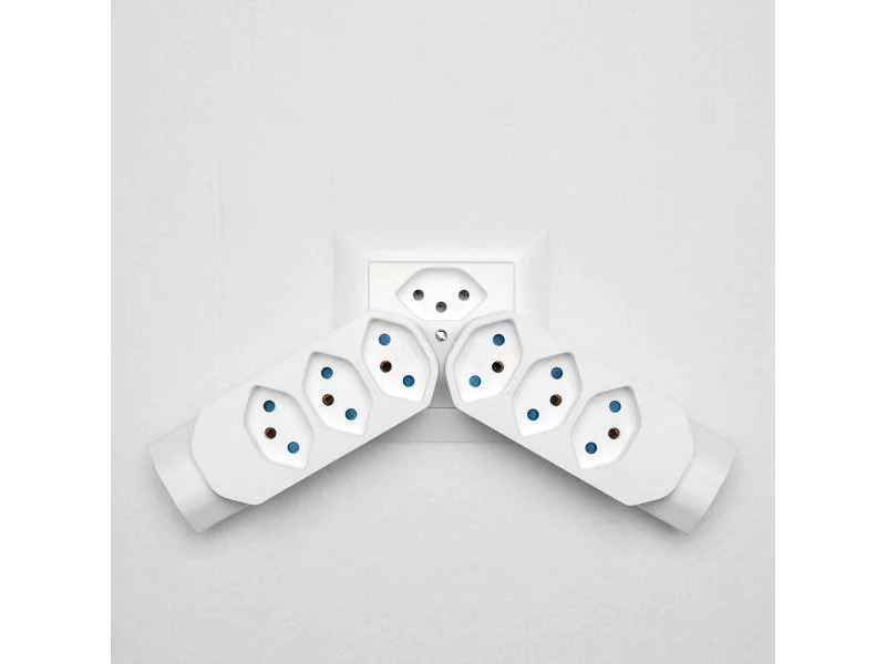 STEFFEN Manta Mehrfachadapter 4xT13 (1x unten)