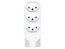 STEFFEN Manta Mehrfachadapter 4xT13 (1x unten)