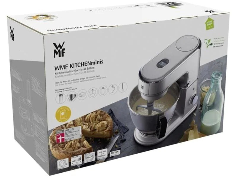WMF Küchenmaschine Küchenminis One for All Silber matt