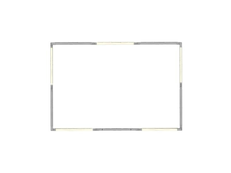 BABY CARE Laufgitter Melange Grey 2.19 m x 1.47 m x 63 cm
