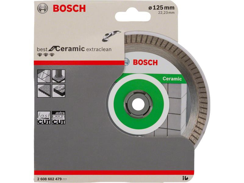 Bosch Professional Diamanttrennscheibe Best for Ceramic, 125 x 1.4 x 7 mm