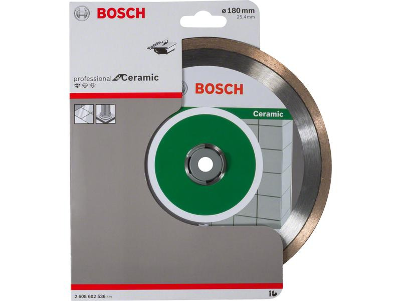 Bosch Professional Diamanttrennscheibe Standard for Ceramic, 180 x 1.6 x 7 mm
