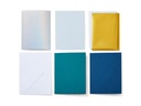 Cricut Blankokarte Joy 10.8 x 14 cm Transfer, Teal/Blau, 8 Stück