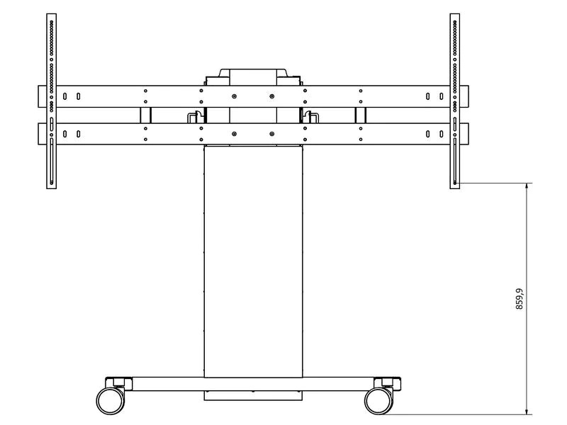 DSS Adapter VESA zu Mobilift 0049 / 0193