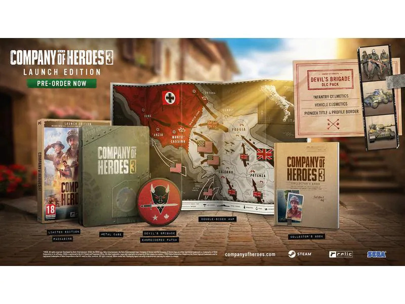 SEGA Company of Heroes 3 Launch Edition