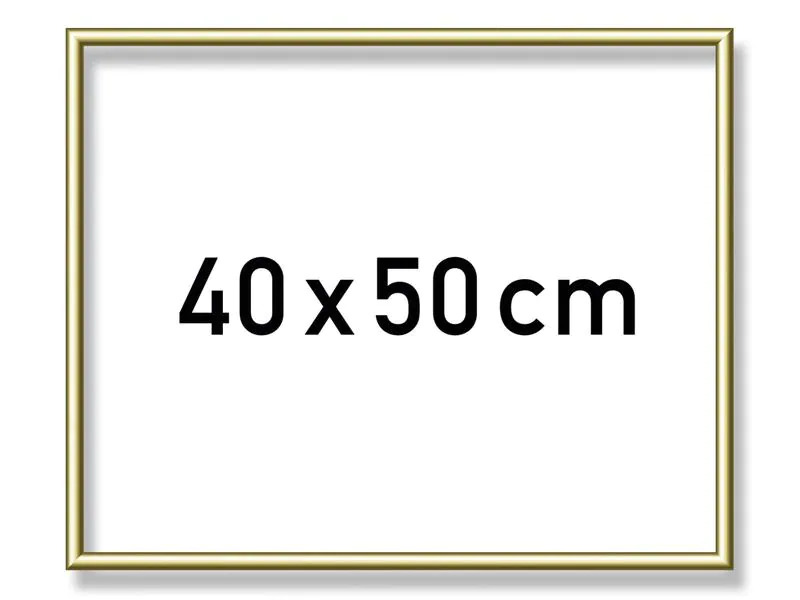Schipper Zubehör Alurahmen Gold 40 x 50 cm
