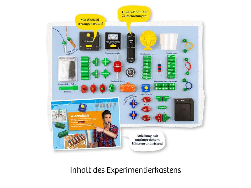 Kosmos Experimentierkasten Der grosse Elektro-Workshop