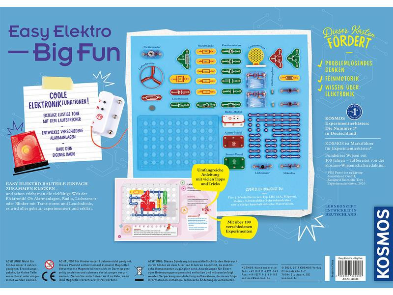 Kosmos Experimentierkasten Easy Elektro – Big Fun