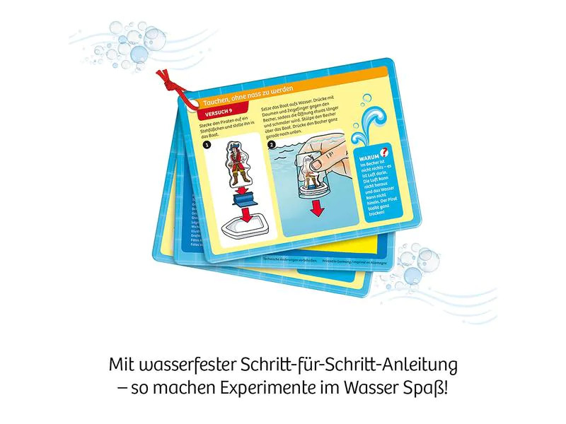 Kosmos Experimentierkasten Experimente für die Badewanne