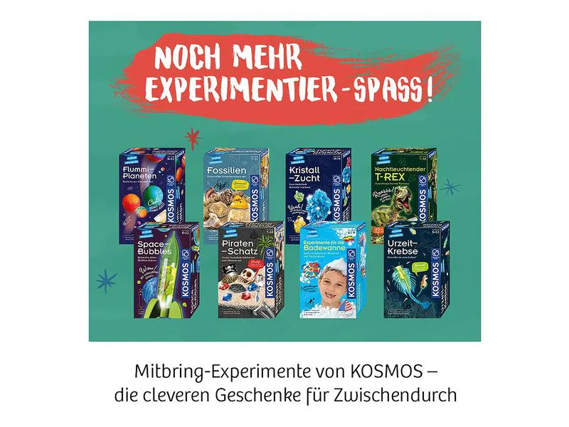 Kosmos Experimentierkasten Experimente für die Badewanne
