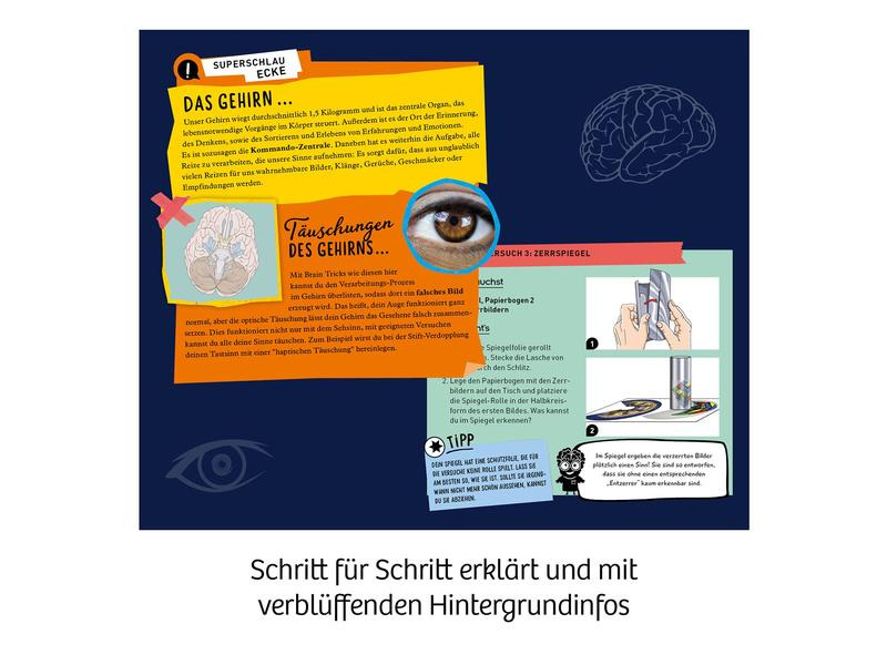 Kosmos Experimentierkasten Fun Science Brain Tricks