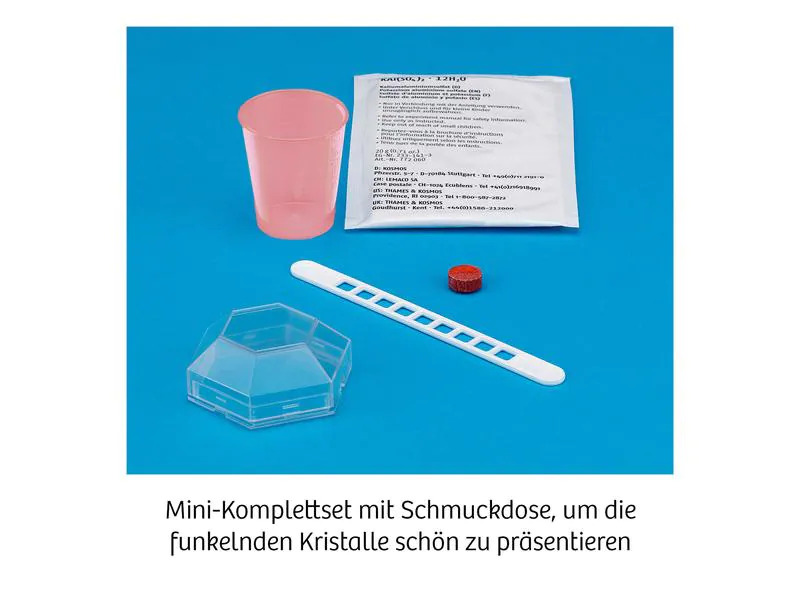 Kosmos Experimentierkasten Rote Kristalle selbst züchten