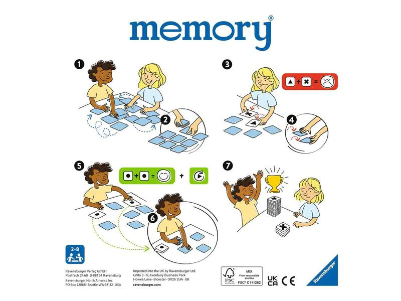 Ravensburger Familienspiel Ravensburger Classic memory