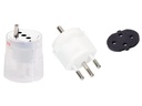 Max Hauri Fixadapter SchuKo Konturenstecker - T12 IP44 mit Moosgummi