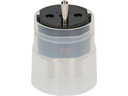 Max Hauri Fixadapter Schuko – Typ 23 Schwarz