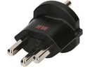 Max Hauri Fixadapter Schuko – Typ 23 Schwarz