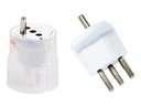 Max Hauri Fixadapter Schuko – Typ 23 Weiss
