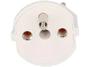 Max Hauri Fixadapter Schuko – Typ 23 Weiss
