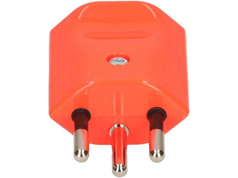 Max Hauri Montagestecker 250 V, Rot, 1 Stück