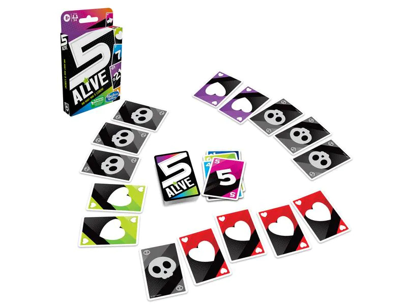 Hasbro Gaming Kartenspiel Five Alive