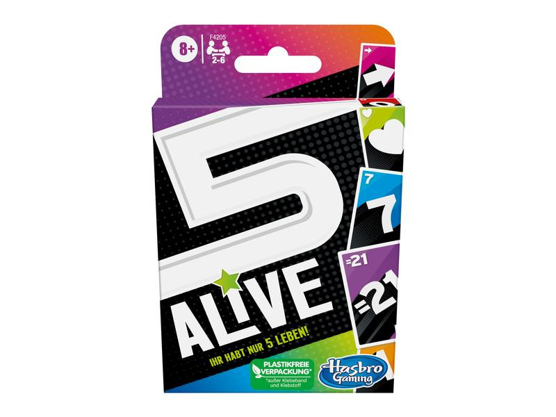 Hasbro Gaming Kartenspiel Five Alive