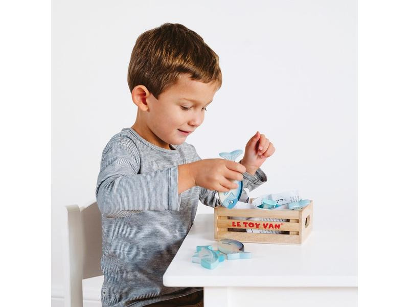 LE TOY VAN Spiel-Lebensmittel Frische Fischkiste