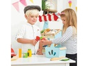 LE TOY VAN Spiel-Lebensmittel Gefüllter Einkaufskorb &amp; Scanner