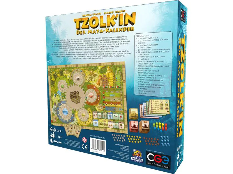 Czech Games Edition Kennerspiel Tzolkin: Der Maya-Kalender