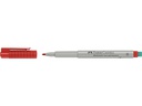 Faber-Castell Non-permanent Marker Multimark 10 Stück, M, Rot