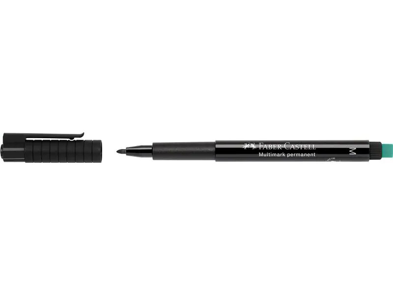 Faber-Castell Permanent-Marker Multimark M, Schwarz