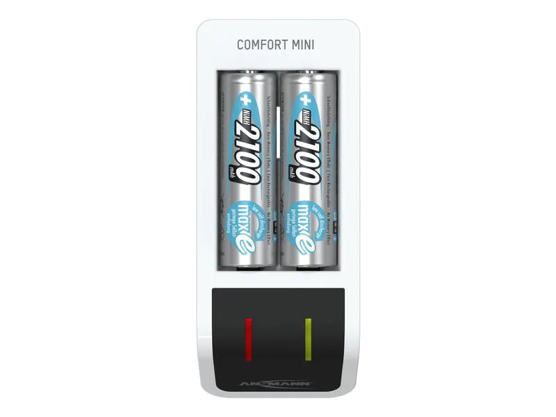 Ansmann Ladegerät Comfort Mini+ 2x AA 2100 mAh