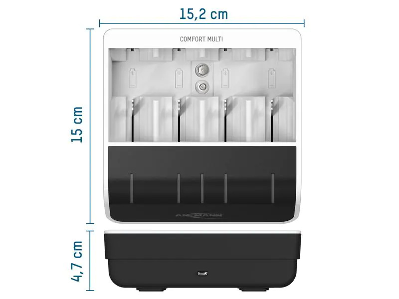 Ansmann Ladegerät Comfort Multi