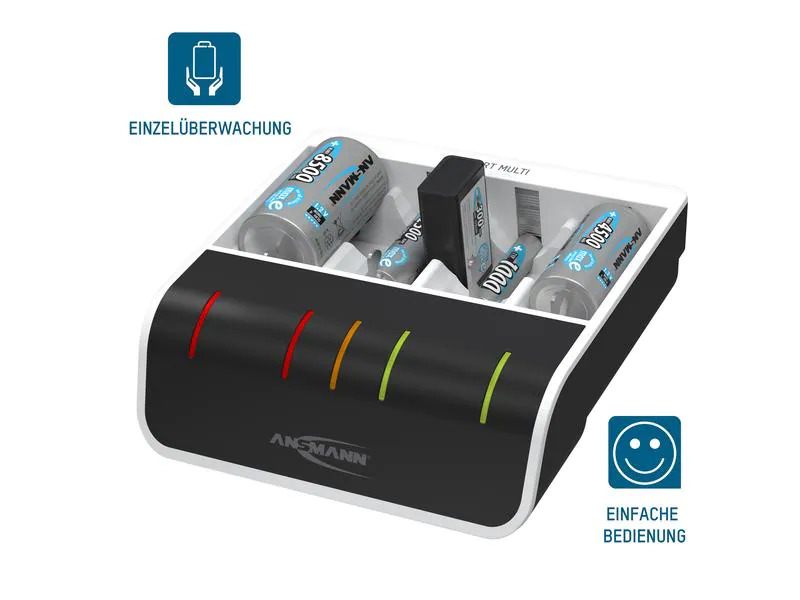 Ansmann Ladegerät Comfort Multi