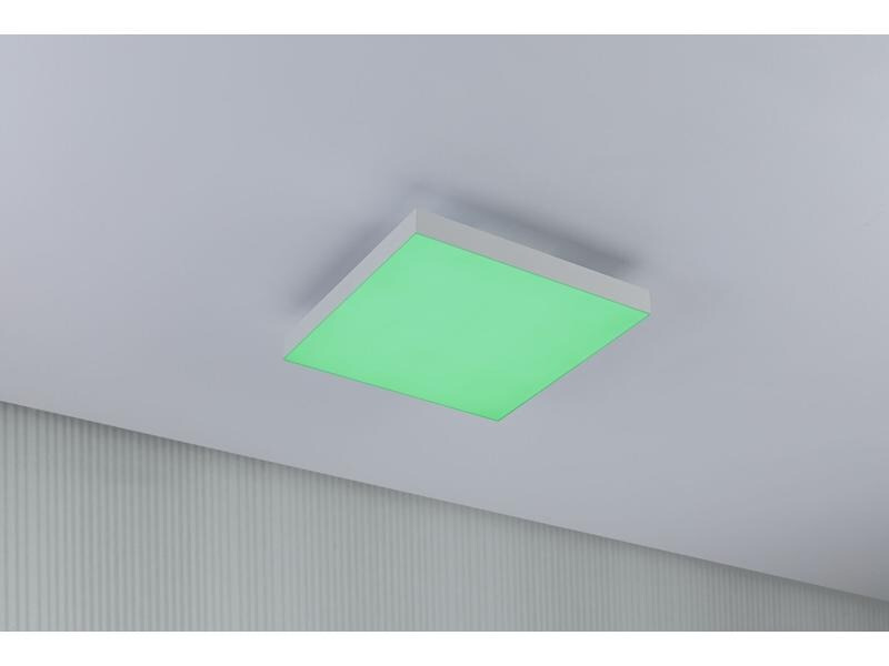 Paulmann Deckenleuchte LED Panel Velora Rainbow, 13.2 W, RGBW, Weiss