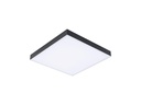 Paulmann Deckenleuchte LED Panel Velora Rainbow, 13.2W, RGBW, Schwarz