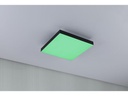 Paulmann Deckenleuchte LED Panel Velora Rainbow, 13.2W, RGBW, Schwarz