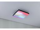 Paulmann Deckenleuchte LED Panel Velora Rainbow, 13.2W, RGBW, Schwarz