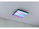 Paulmann Deckenleuchte LED Panel Velora Rainbow, 13.2W, RGBW, Schwarz