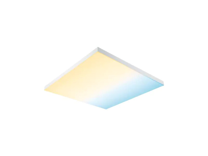 Paulmann Deckenleuchte LED Panel Velora Rainbow, 31 W, RGBW, Weiss
