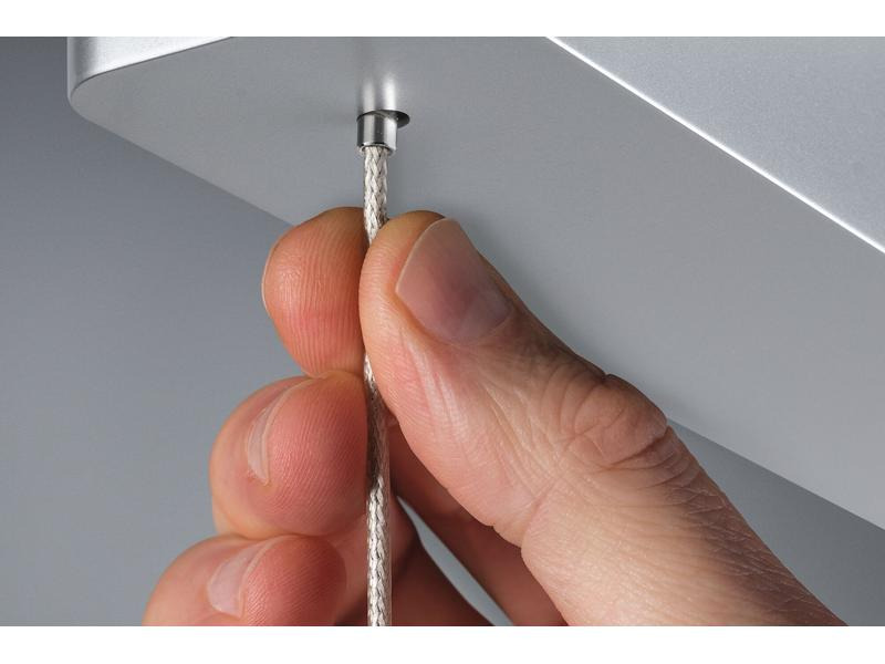 Paulmann Pendelleuchte Lento, 42 W, 2700 K, Chrom