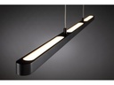 Paulmann Pendelleuchte Lento, 42 W, 2700 K, Schwarz