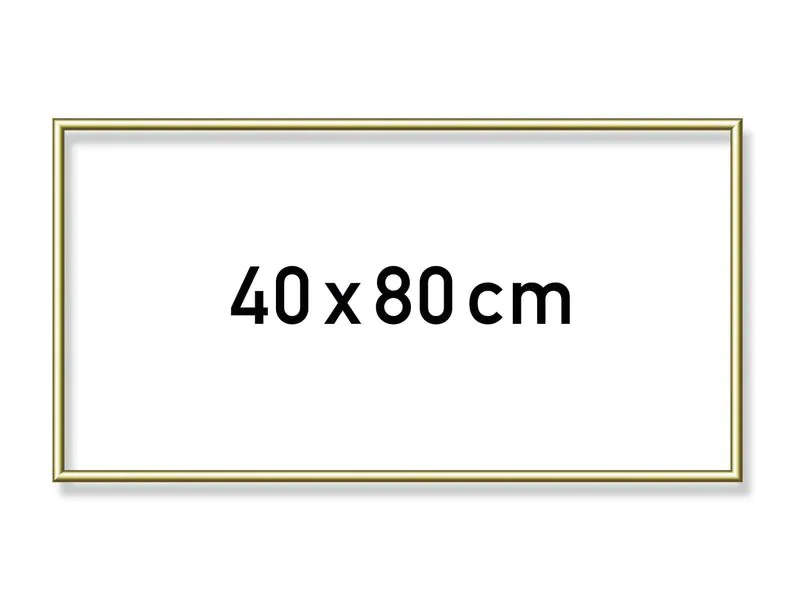 Schipper Zubehör Alurahmen Gold 40 x 80 cm