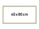 Schipper Zubehör Alurahmen Gold 40 x 80 cm
