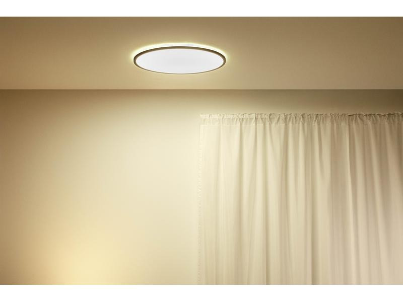WiZ Deckenleuchte Super Slim, 32 W, 2700 - 6500 K, Schwarz