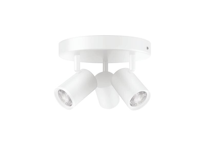 WiZ Deckenspot Imageo, 3 x 4.9 W, 2200- 6500 K, Weiss, 3er