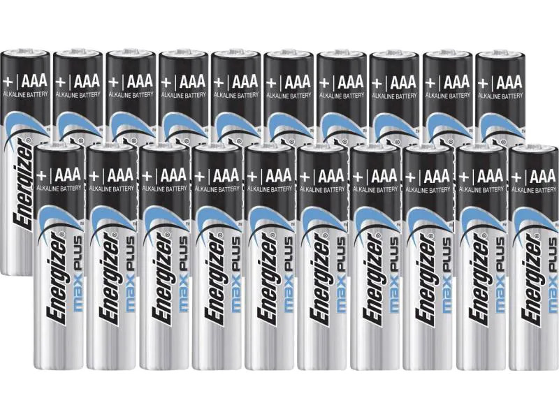 Energizer Batterie Max Plus AAA 20 Stück