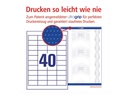 Avery Zweckform Universal-Etiketten 48.5 x 25.4 mm, 220 Blatt