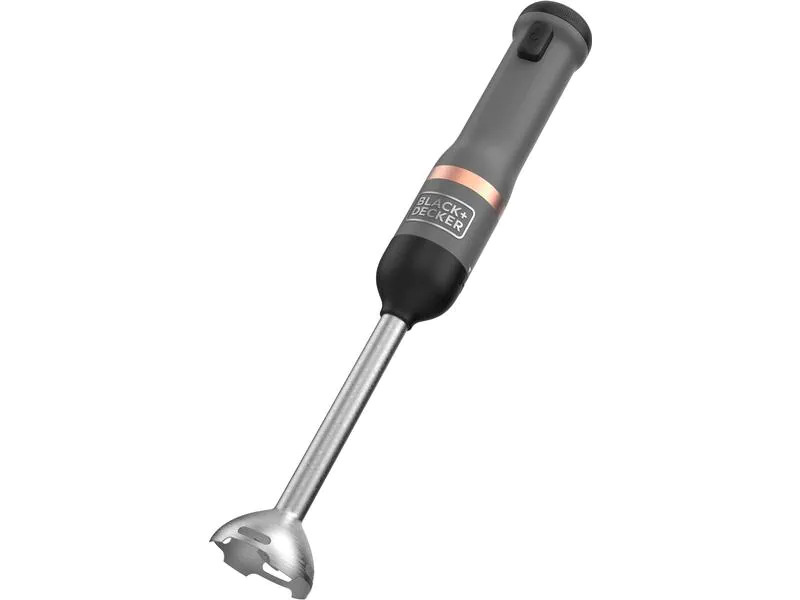 BLACK+DECKER Stabmixer Kitchen Wand Grau, 2-teilig