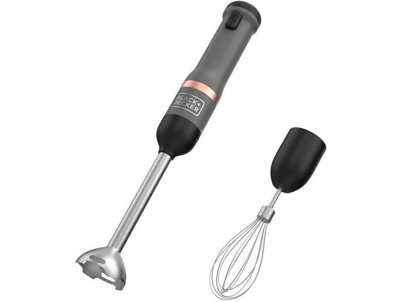 BLACK+DECKER Stabmixer Kitchen Wand Grau, 2-teilig